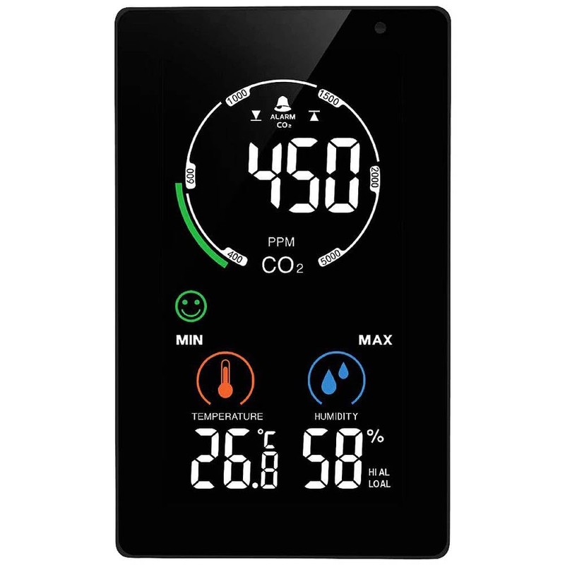 NDIR MX6055 CO2 Monitor CO2 Meter Air Flow Meter Temperature