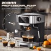 Espresso Machine 20 Bar, Professional Espresso Maker with Power Milk