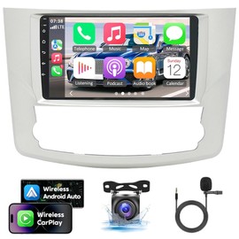 Alikali 9" Android 13 Double Din Car Stereo with Wireless Carplay Android Auto for Toyota for Avalon 2011 2012 IPS Car Audio Receiver w/WiFi GPS Bluetooth AHD Camera Mic,SWC/AV IN/FM/AM Radio Receiver