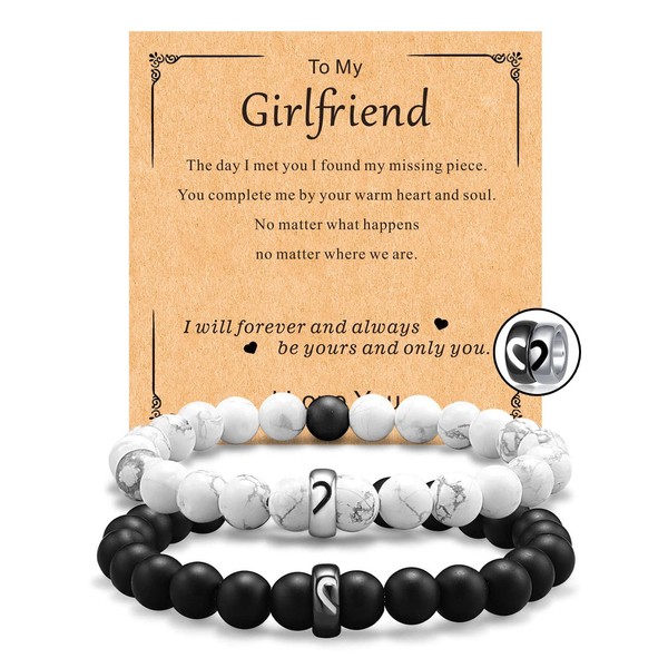 choice of all Matching Bracelets for Couples Long Distance Valentines