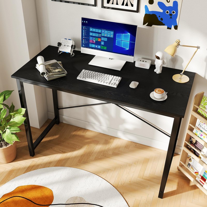DUMOS 44 in Computer Desk for Home Office, Modern Study