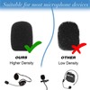 Bewudy Pack of 10 Microphone Wind Protection, Pop Protection Microphone,