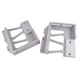 Niyako 13-04286L 13-04286R Pair Hinge Hood Upper Pivot Bracket Kit Replacement#1304286L 1304286R Fit Peterbilt 357 377 378 379