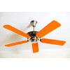 Fancy Blade - Cubierta para ventilador de techo, color neón,