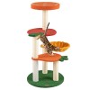 Costway Multi-level Cat Tree Cute Fruit World Cat Tower with