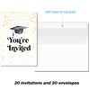 Soiceu Graduation Party Invitations with Envelopes Set of 20 Graduation