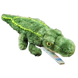 Nature Planet Eco Pals Alligator Plush 12" Sewn Eyes Realistic Stuffed Animal