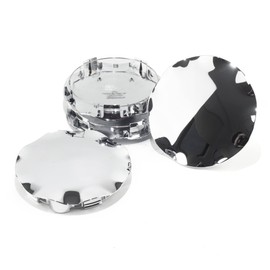 HowioZil 4Pcs 150mm(5.91in) Wheel Center Caps Wheel Rims Replacement 40315-CG010 40315-CG210 40315-CG710 Chrome Hub Caps, 2003-2008 FX35 FX45 FX37 FX50 Q45 Rim Caps