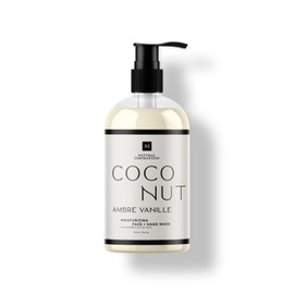 Natural Inspirations Coconut Ambre Vanille Moisturizing Hand + Face Wash 12oz
