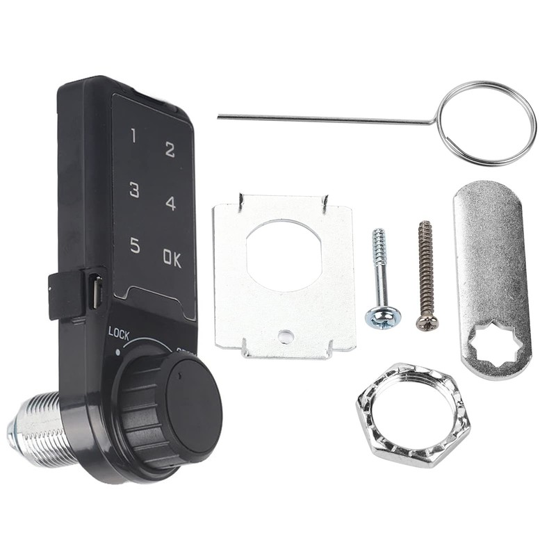 Touch Keypad Password Key Access Lock Digital Electronic Security Cabinet
