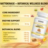 Nattokinase 10,800 FU Supplement Capsules for Daily Wellness