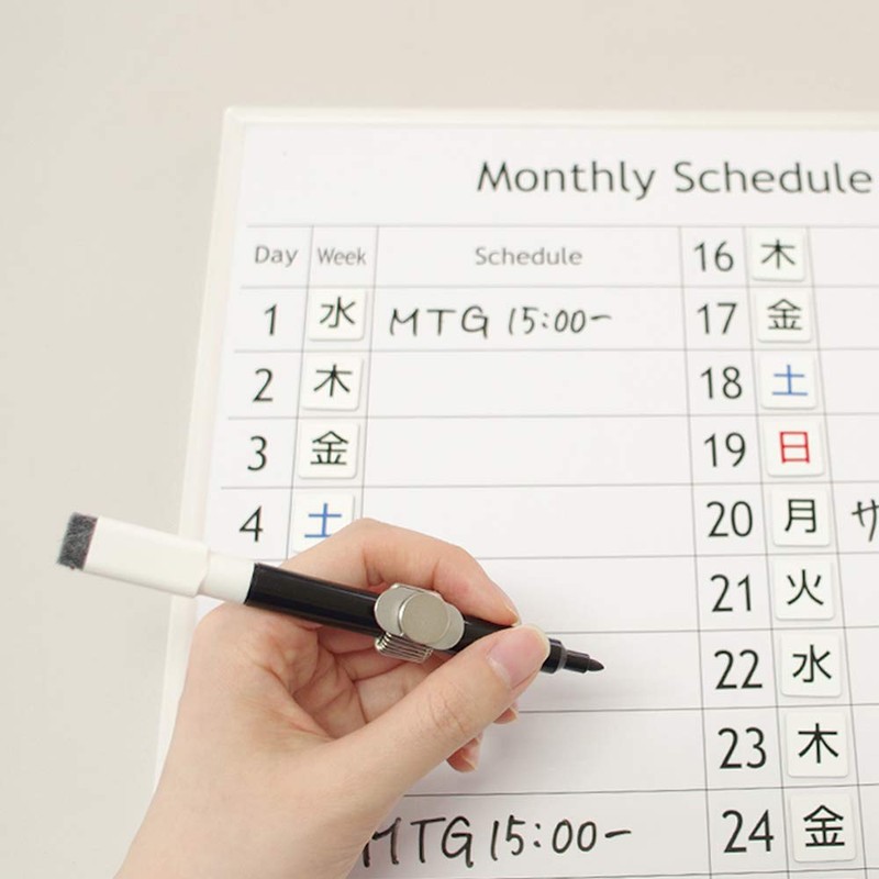 TOHKIN Magnetic Pen Holder PH1-MG-2 Set of 1 x 2