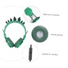 Gadpiparty Over Ear Headphones for Microphone Adorable Dinosaur Design Volume