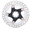 Disc Brake Rotor Black CNC Engraving Milling Anodized Marking Bike