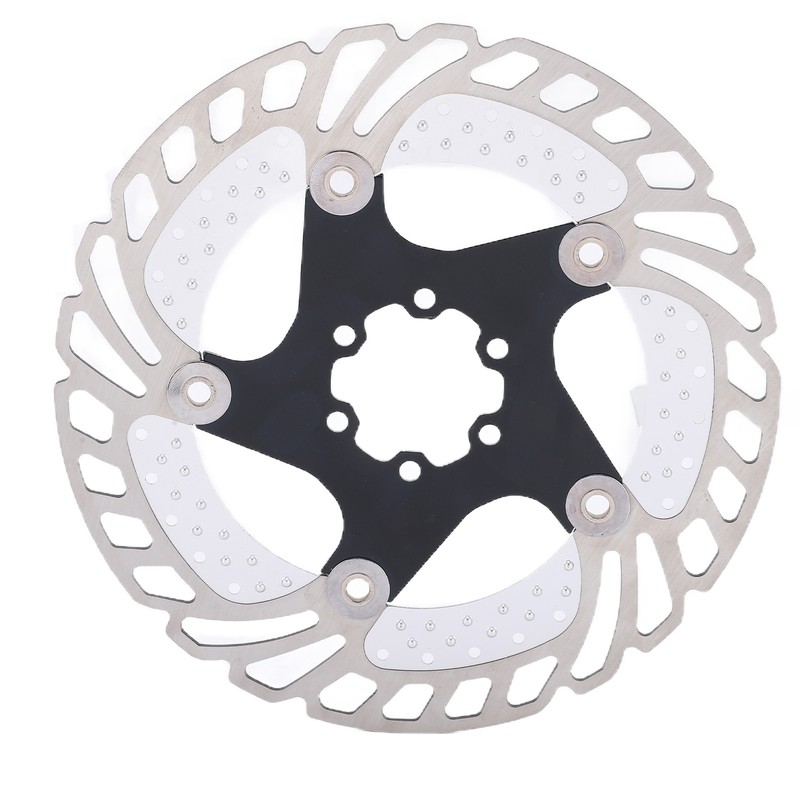 Disc Brake Rotor Black CNC Engraving Milling Anodized Marking Bike