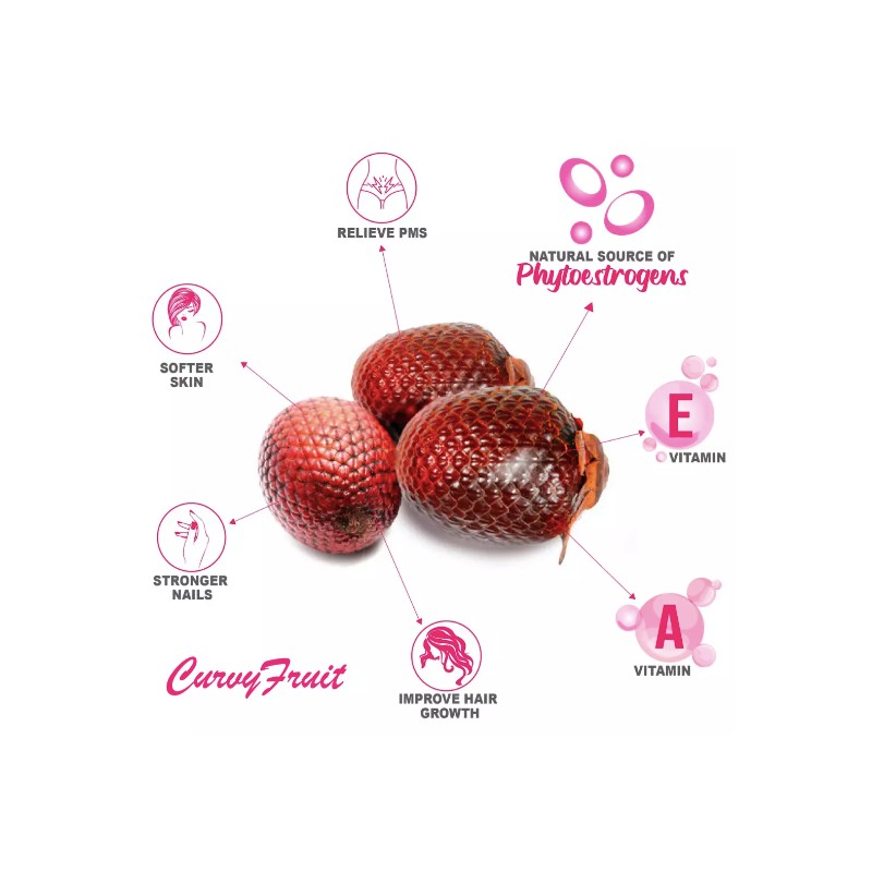 AGUAJE CURVY FRUIT Pills: BIG BOOTY, BREAST & HIPS -3