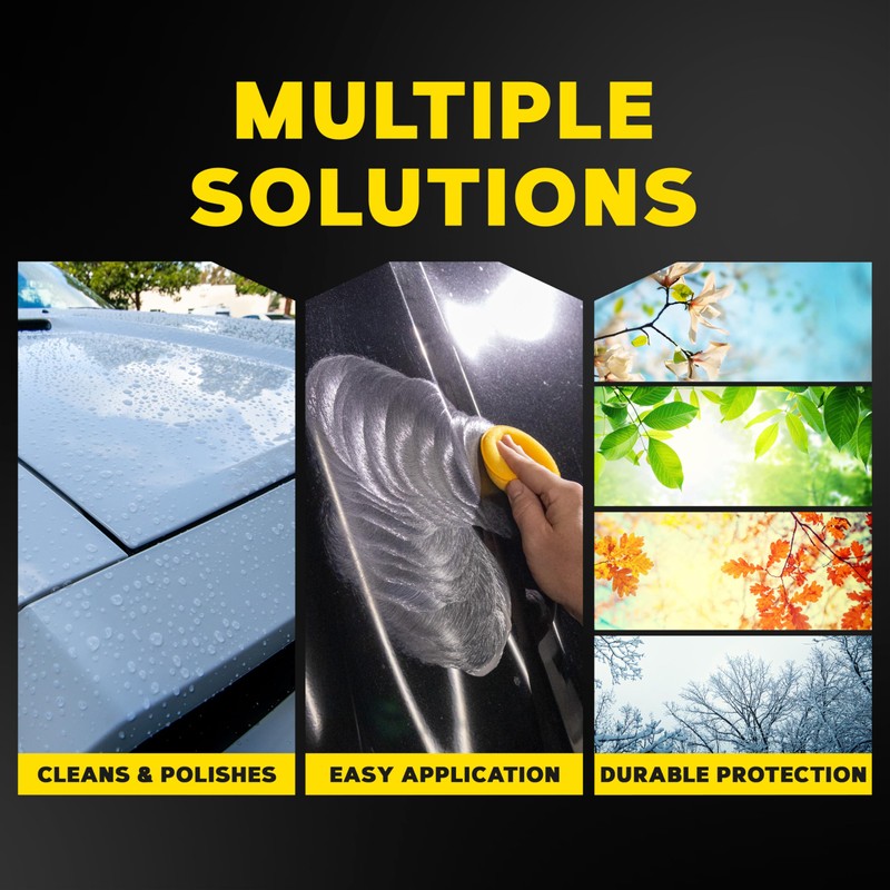 Meguiar's Cleaner Wax - Liquid Car Wax, Cleans, Polishes and