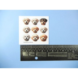 Stickasaurus Wrecks Cute Puppies Mini Sticker Sheet