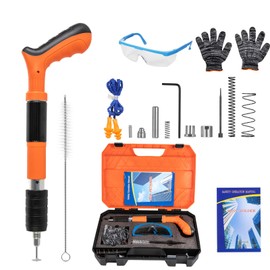 Concrete Nail Gun Kits, 5 Speed Adjustable Manual Concrete Nail Gun Tool, Mini Portable Nail Shooting Machine, Wall Fastening Tool Ceiling Nail Gun