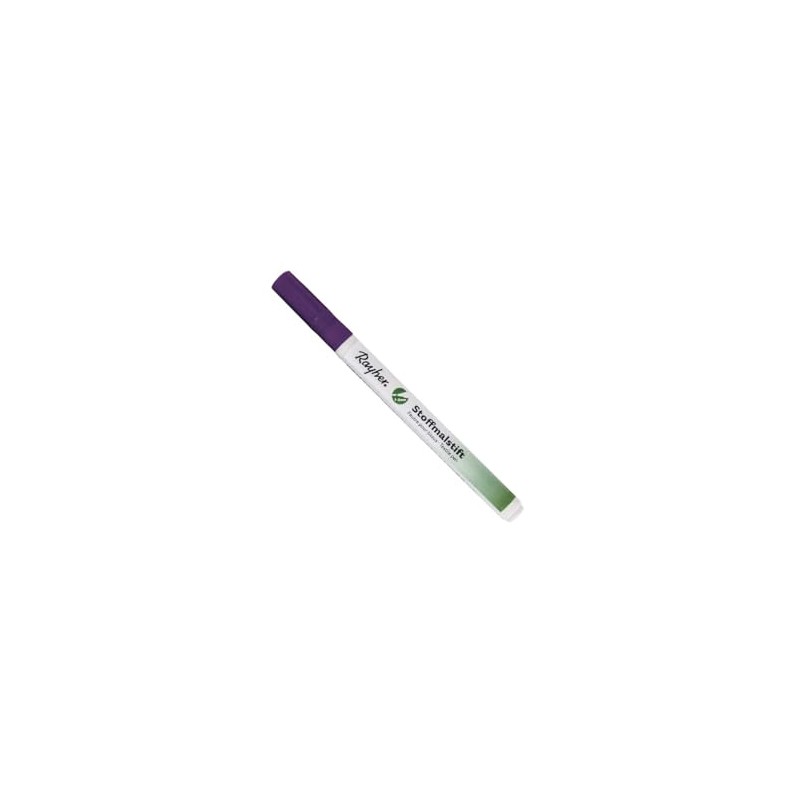 Rayher Fine Felt Tip Pen for Material Dark Purple
