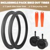 WEEROCK 29 Inch Bike Tire Two Pack 29 x 2.125(57-622)