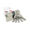 Cylinder ISR6 30x80 5 Keys 6 Pins Nickel-Plated Brass Iséo
