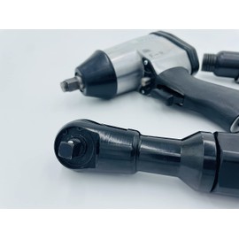 DYNAMIC POWER 50 Pieces Air Tool Kit. 1-1/2'' Impact Wrench, 1-3/8'' Ratchet Wrench, 5-Air Hammer w/Chisels, and other great tool accessories. D-W3-50K