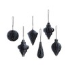 Broste Decorative Christmas Mix Paper Pendants Set of 6 Ready