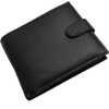 iflip Genuine Leather Wallet for Men's RFID Blocking Coin Compartment