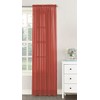 NetCurtainsUK Single Plain Voile Net Curtain Sheer Panels Slot Top
