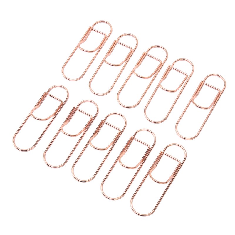 66pcs Metal Pen Clips for Student Slip Resistance Rust Prevention