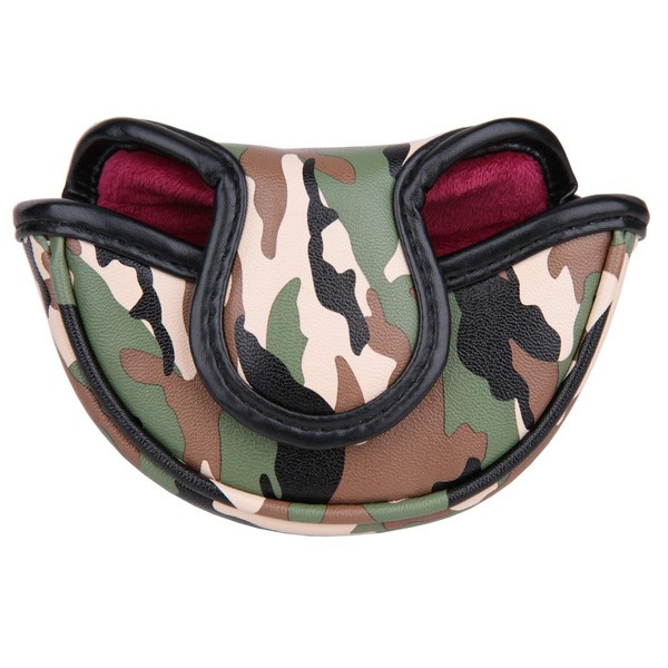 Golf Builder Camouflage Print Golf Small Mallet Putter Head Cover
