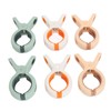 6PCS Beach Towel Clips Multifunctional Rustproof Windproof Quilt Drying Clip
