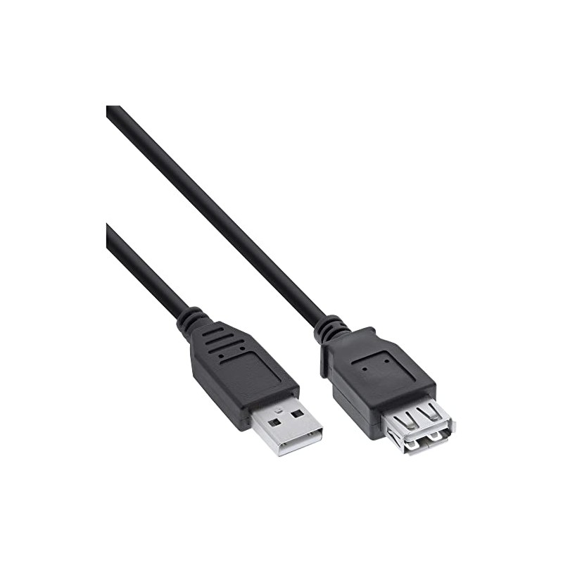 InLine 34618B USB 2.0 Extension Male / Female Type A