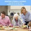 Bendable Adaptive Utensils for Elderly, Weighted Utensils for Hand Tremors,
