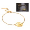COLIBRI ALEGRE Pulsera Nudo De Bruja Mediana Dorado