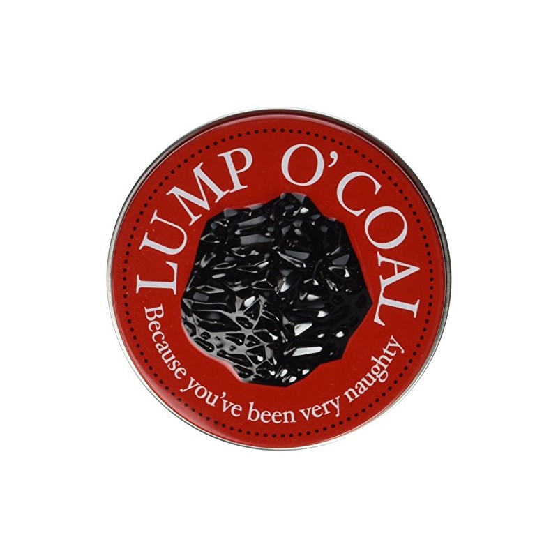 Candy Tin Lump O Coal Coal Shaped Gum