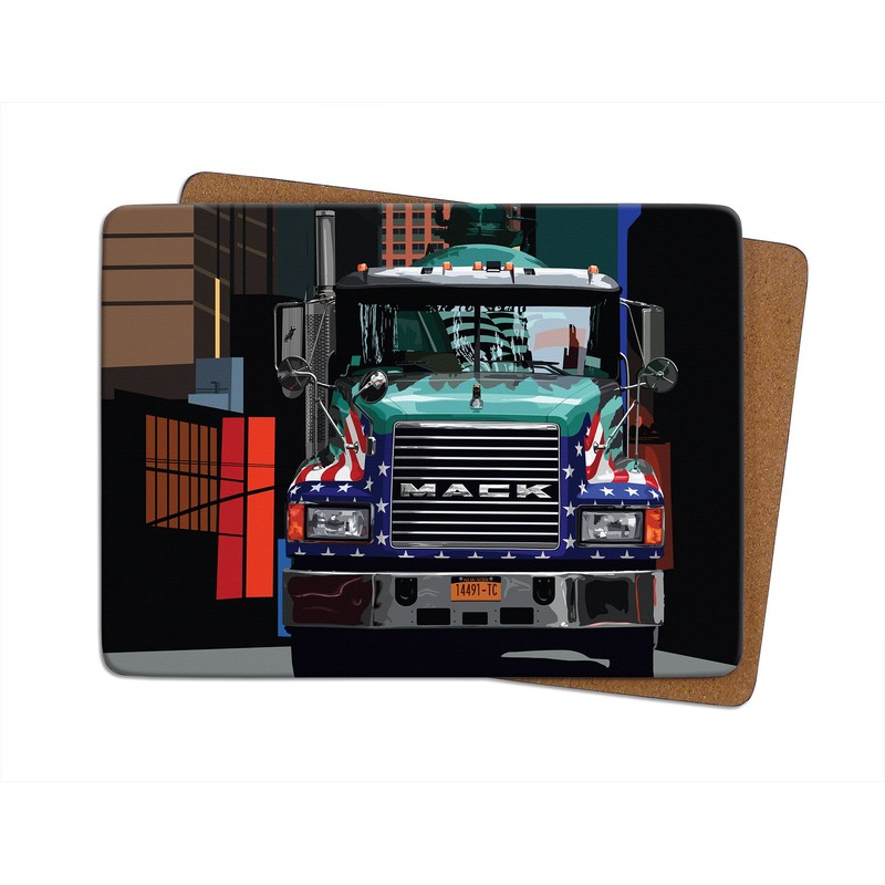 New York Set of 4 Placemats by Leslie Gerry -