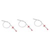 Cabilock 3pcs Cleaning Tools Plumbing Tools Drain Cleaning Tool for