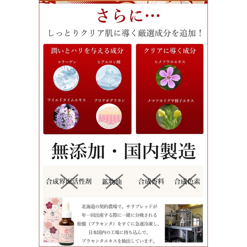 Placenta Beauty Serum, Made in Japan, Made in Japan