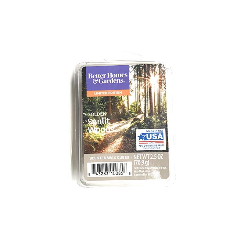 Better Homes & Gardens Scented Wax Cubes (Sunlit Woods, 2.5
