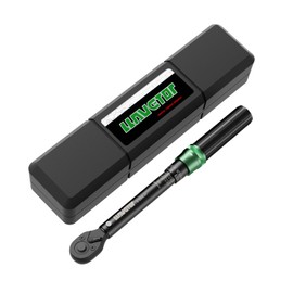 LLAVETOR Torque Wrench 1/4, 5-25 NM Torque Wrench Bicycle, 72 Teeth Reversible Ratchet, Torque Wrench Car ± 3% Error Accuracy