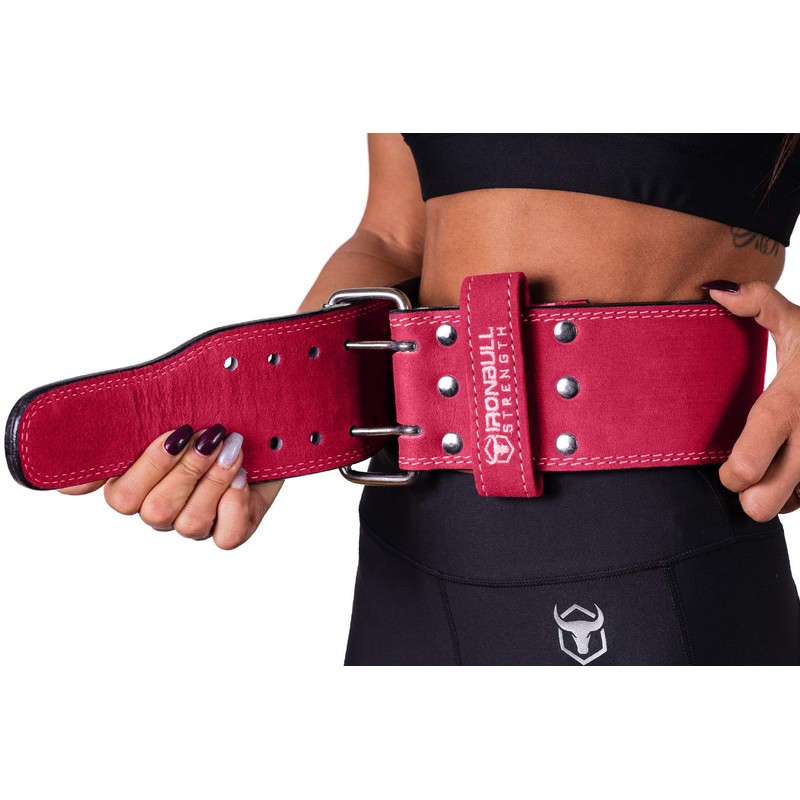 Powerlifting Belt/Weight Lifting Belt - 10mm Double Prong - 4-inch