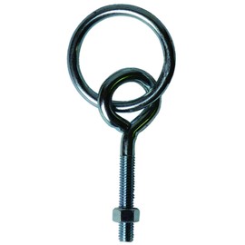 DAIDOHANT 10102106 Unichrome Round Cambolt, 0.3 inches (7 mm), (A) 2.0 x (B) 4.3 x (C) 2.0 inches (50 x 108 x 50 mm), Iron, 1 Piece