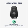 kwmobile Custodia Chiave Auto Compatibile con Fiat 600 600e Hybrid