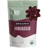 J Mac Botanicals, Organic Hibiscus Flower (4 ounce), Hibiscus tea,