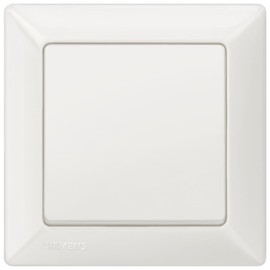 Siemens Complete Set Light Switch Insert White Titanium