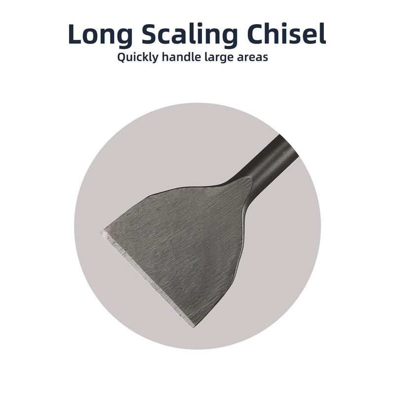 24'' SDS Max 3 Inch Scaling Chisel - Masonry Concrete