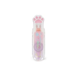 Legami - Correction Tape - Meow Dry White Ideal for School and Office Correction Roller for Kids Teens Adults Cat Paw Stationery Set Retractable Tip Kitty Theme