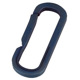 kokungkuan Titanium Key Chain Ring, EDC Fashionable Design, Burnt Blue